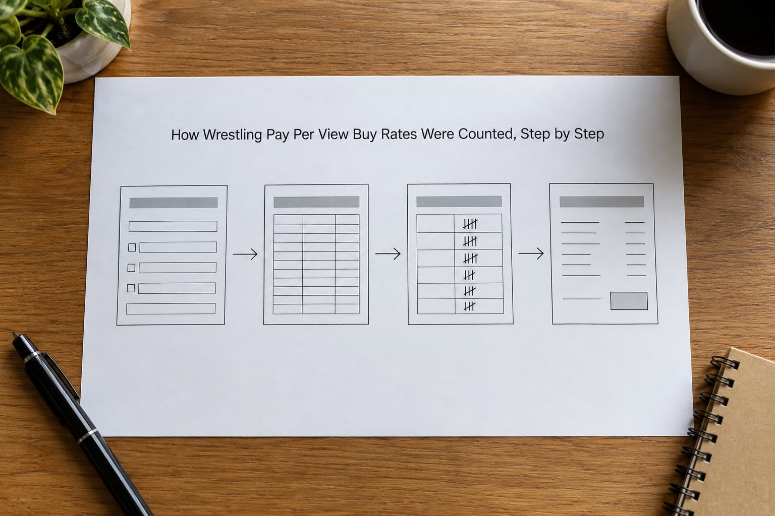 How Wrestling Pay Per View Buy Rates Were Counted, Step by Step