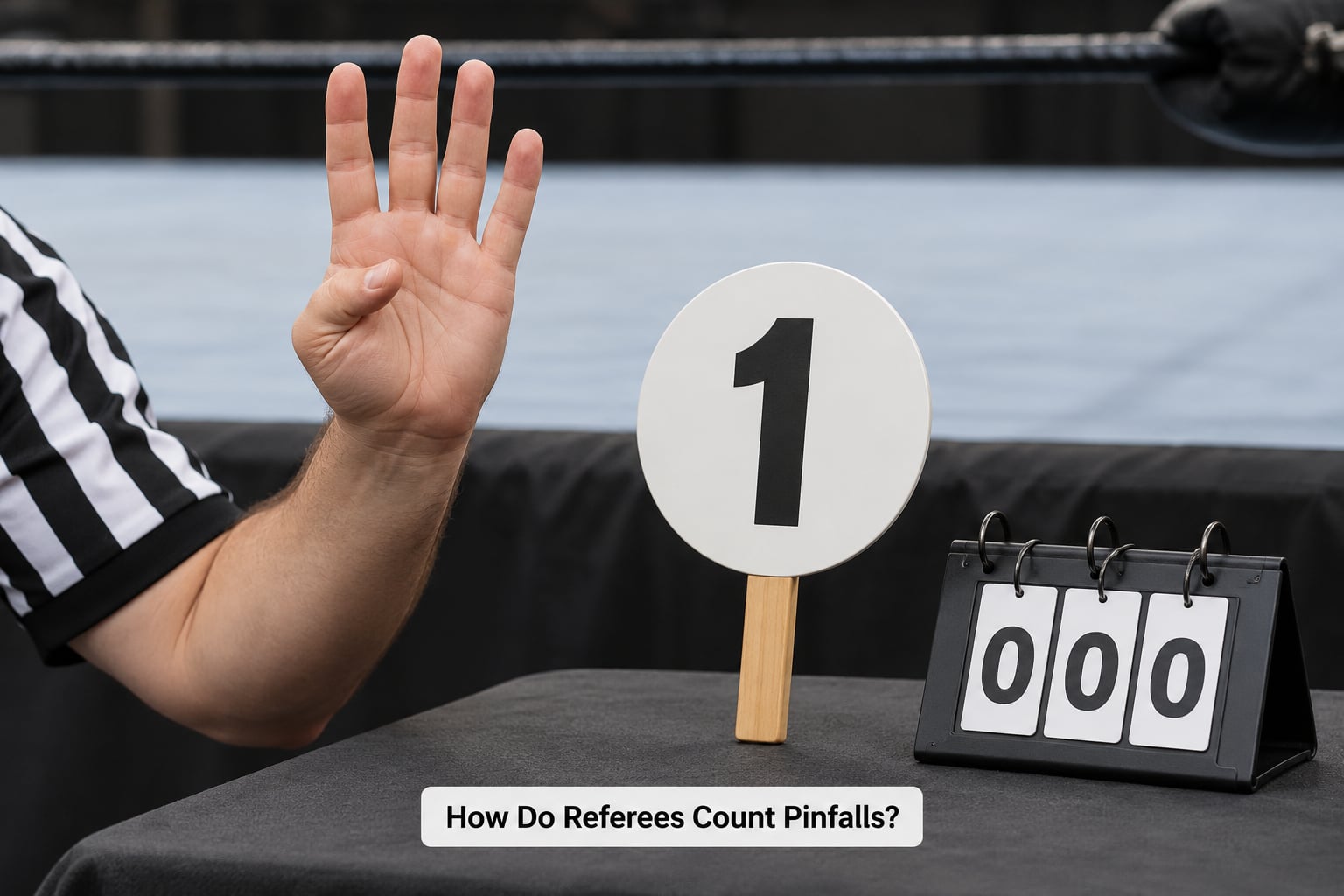 How Do Referees Count Pinfalls?