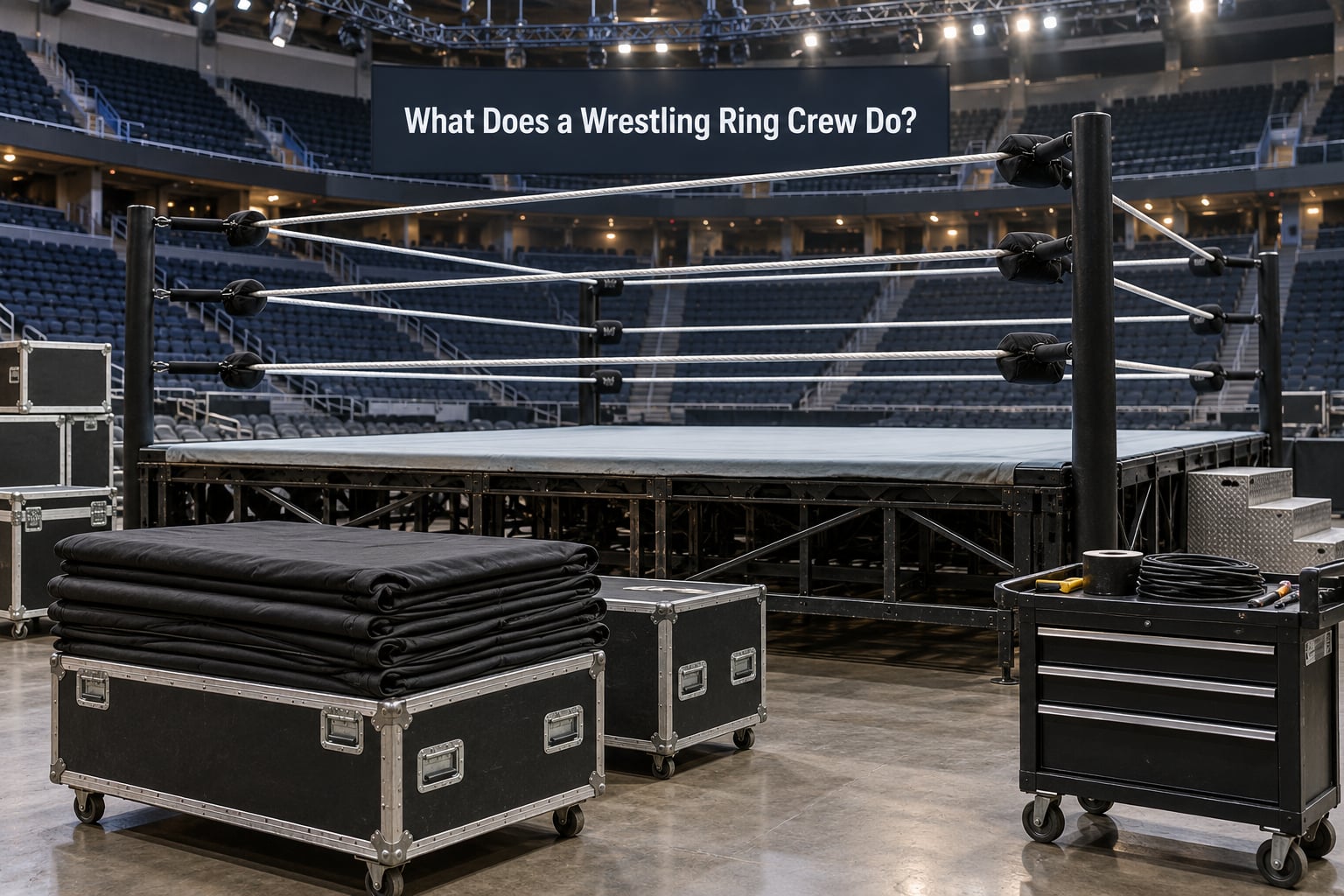 What Does a Wrestling Ring Crew Do?