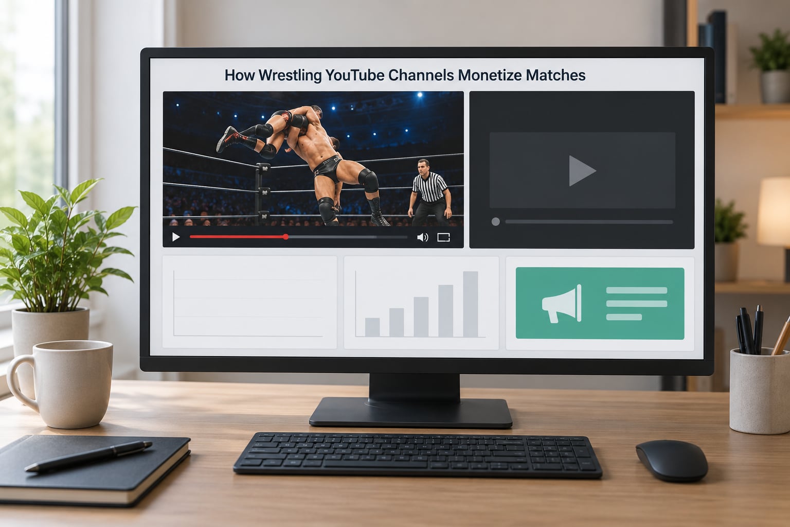 How Wrestling YouTube Channels Monetize Matches