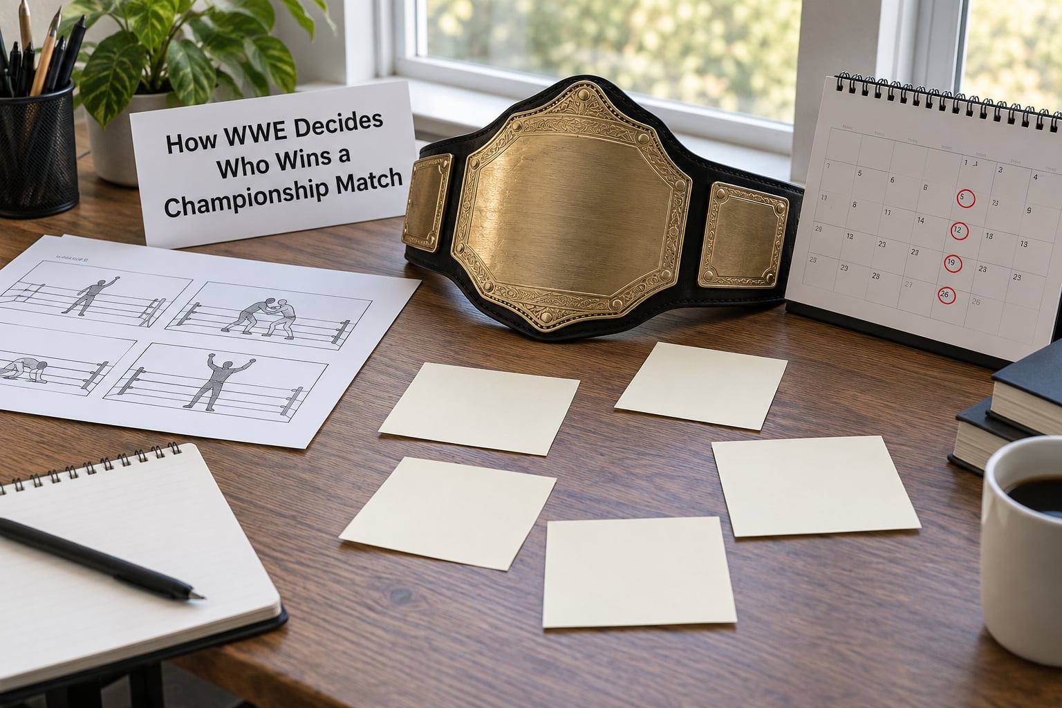 How WWE Decides Who Wins a Championship Match