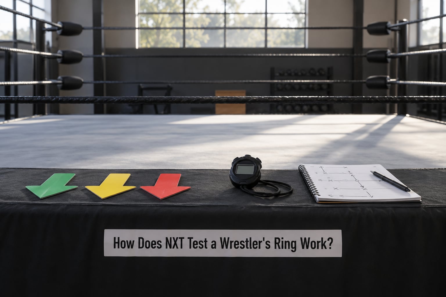 How Does NXT Test a Wrestler's Ring Work?