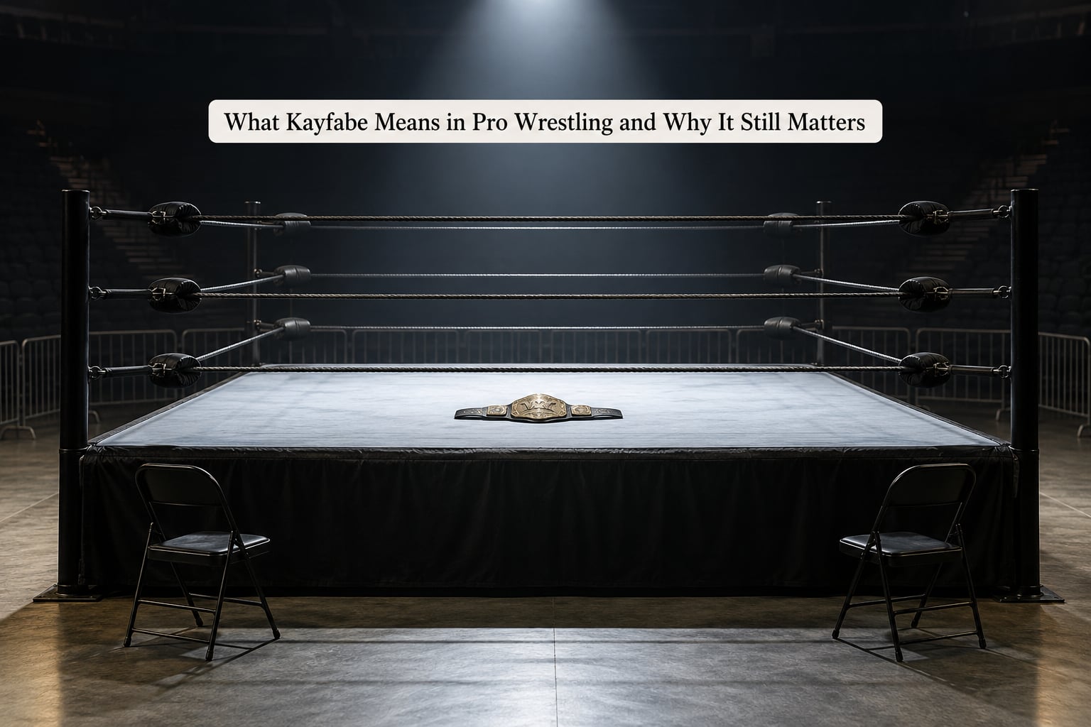 What Kayfabe Means in Pro Wrestling and Why It Still Matters