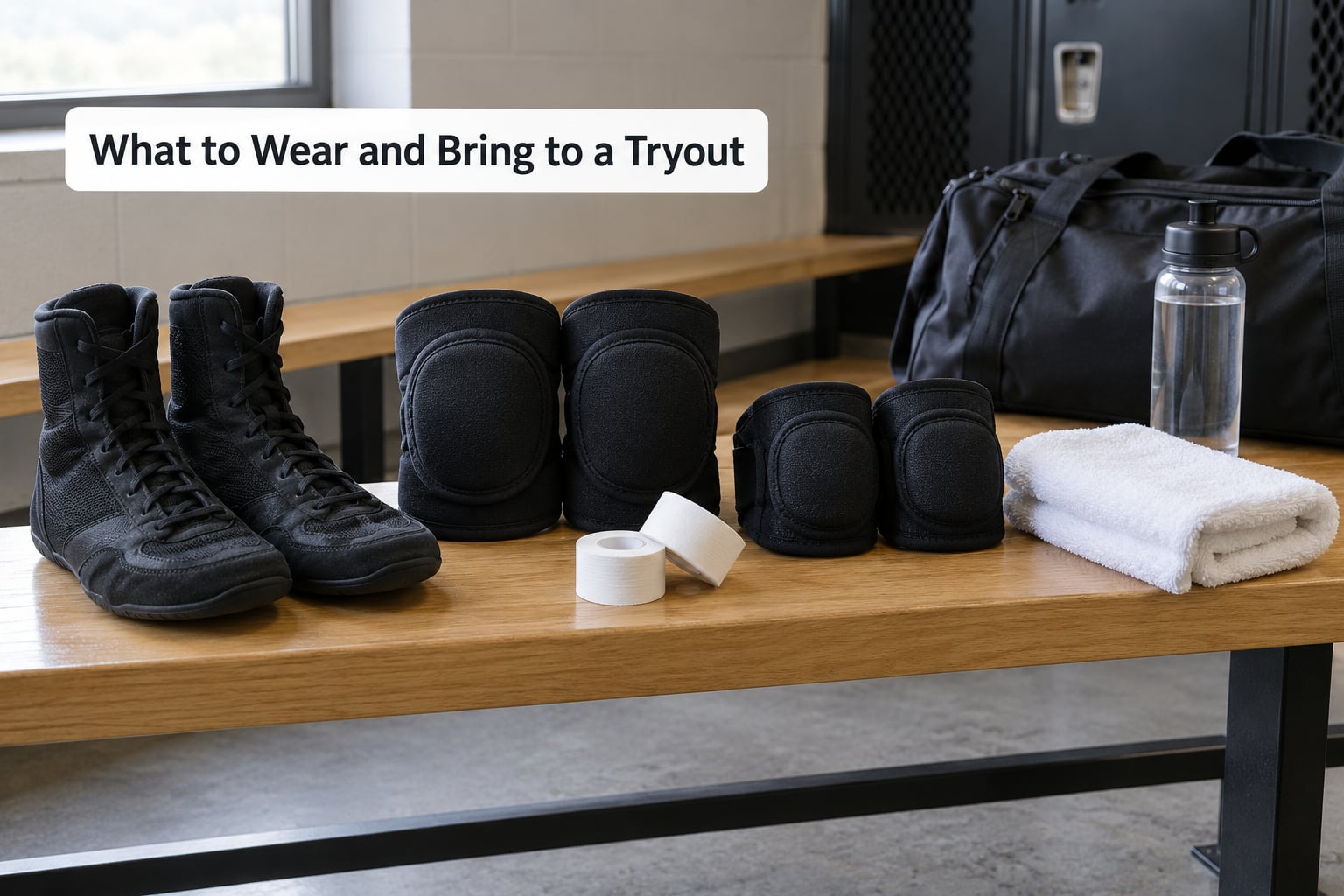 What to Wear and Bring to a Tryout