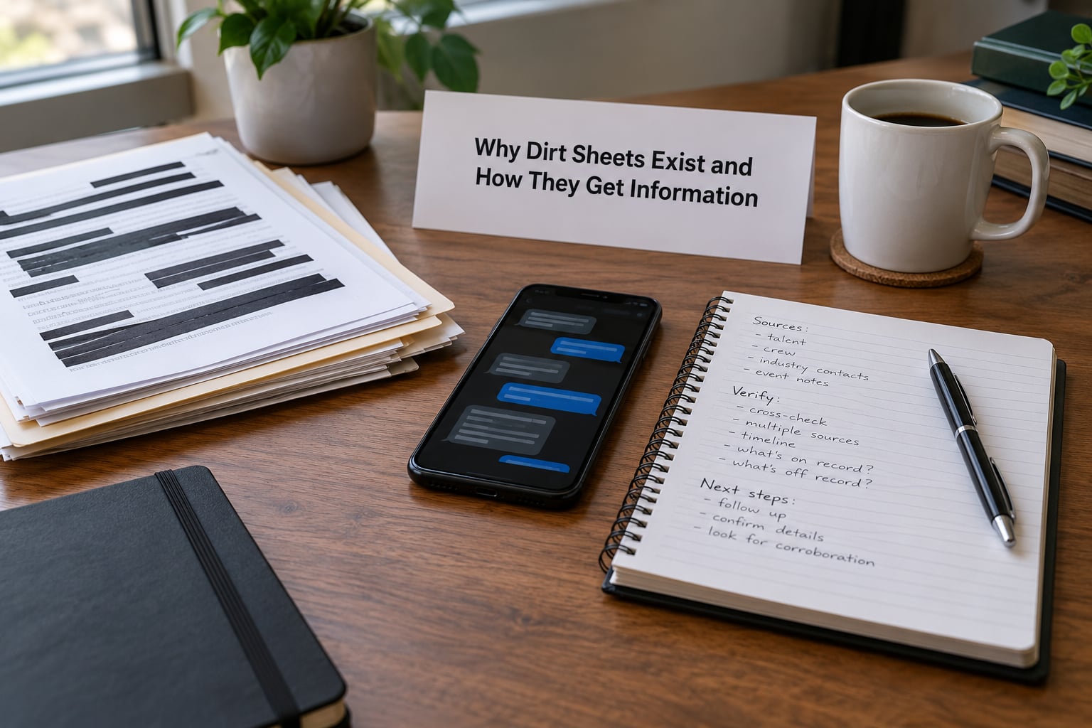 Why Dirt Sheets Exist and How They Get Information