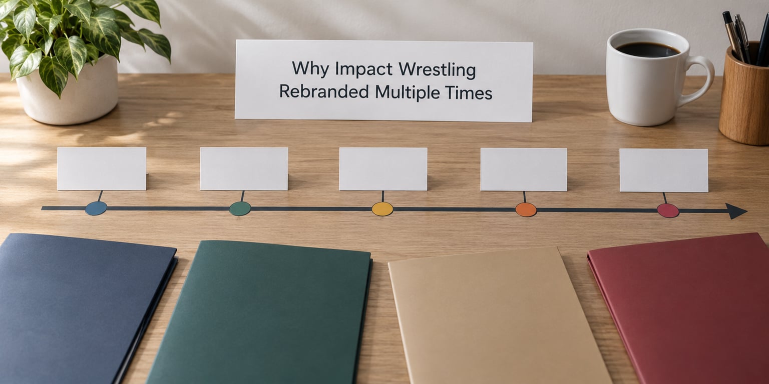 Why Impact Wrestling Rebranded Multiple Times
