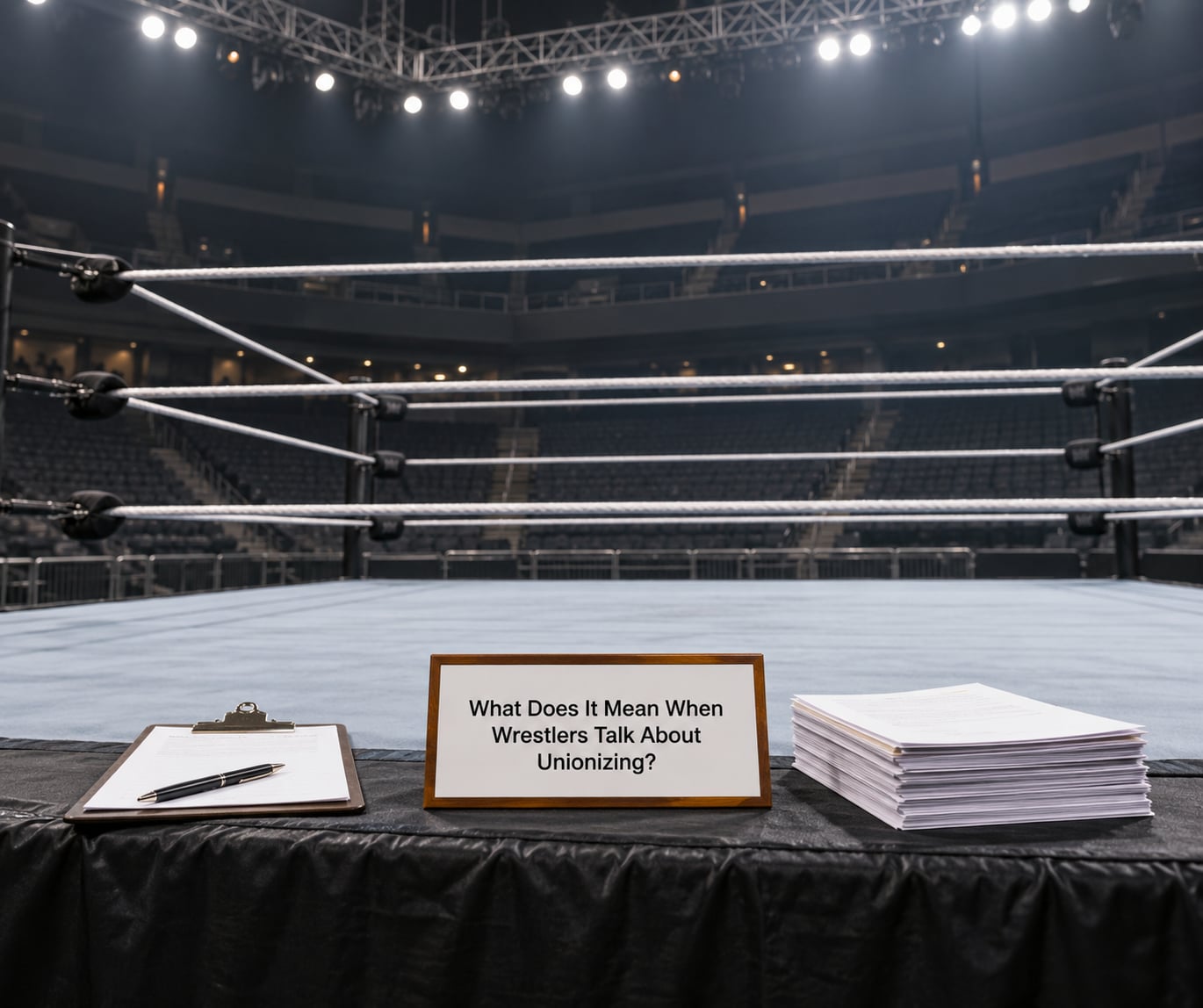 What Does It Mean When Wrestlers Talk About Unionizing?