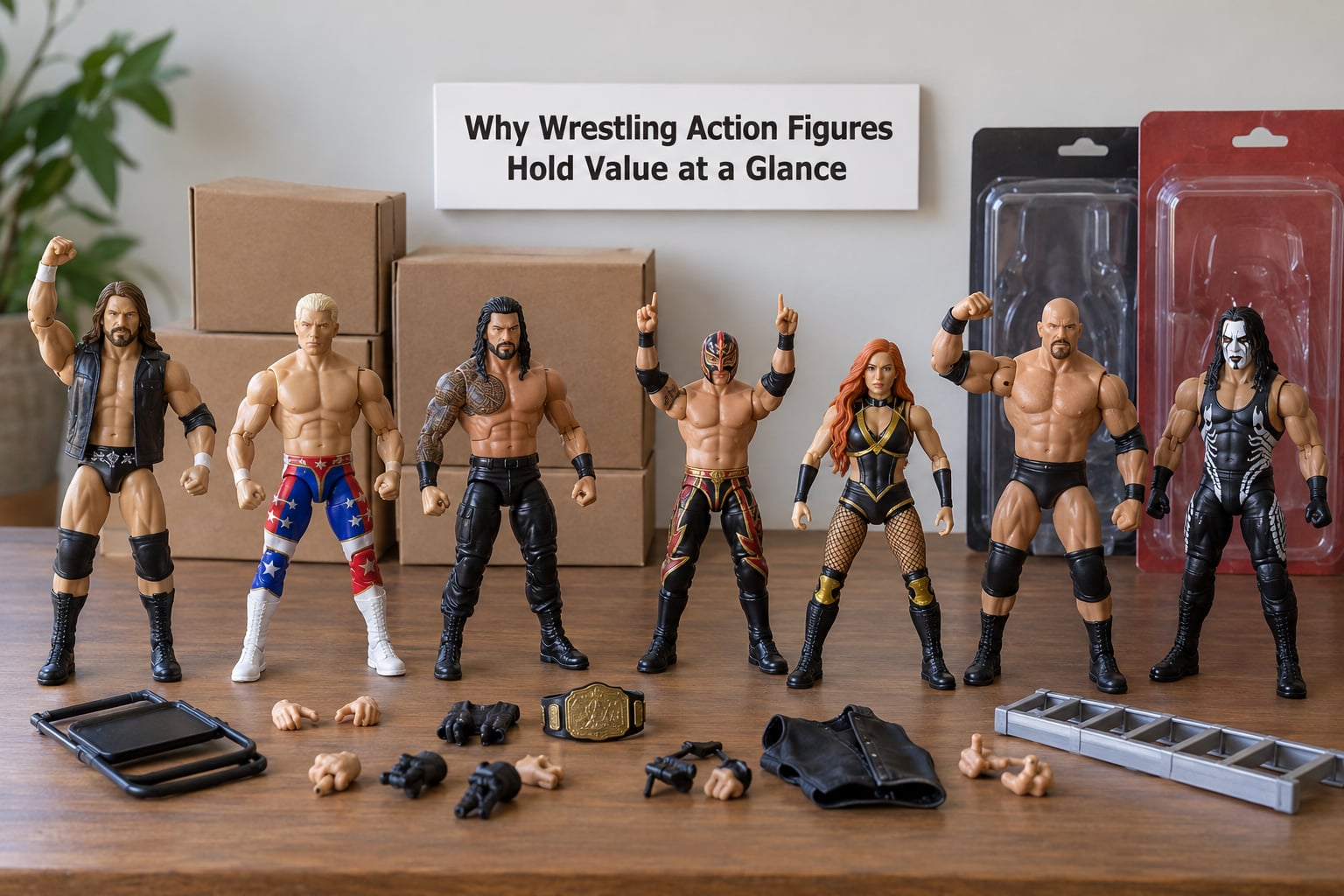 Why Wrestling Action Figures Hold Value at a Glance