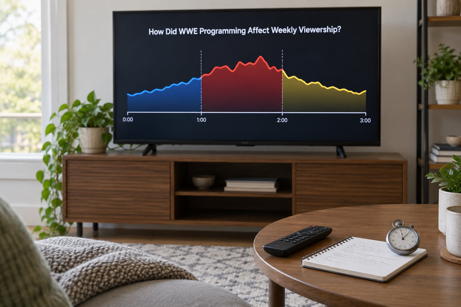 How Did WWE Programming Affect Weekly Viewership?